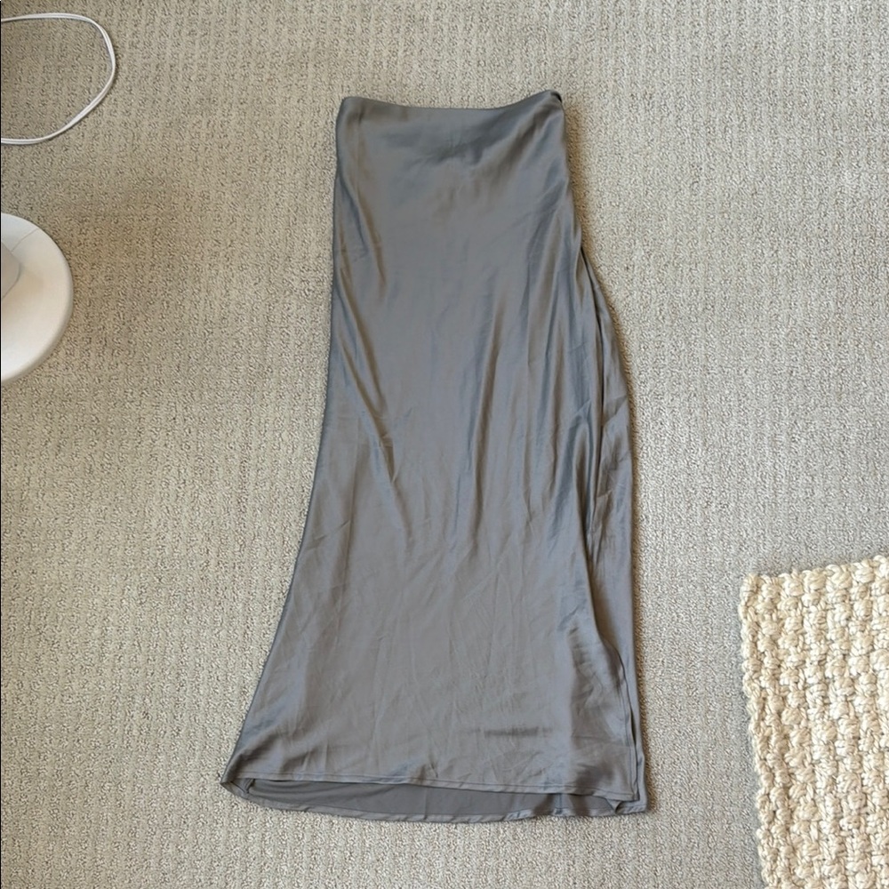 Pacsun “satin” Gray Women's Skirt